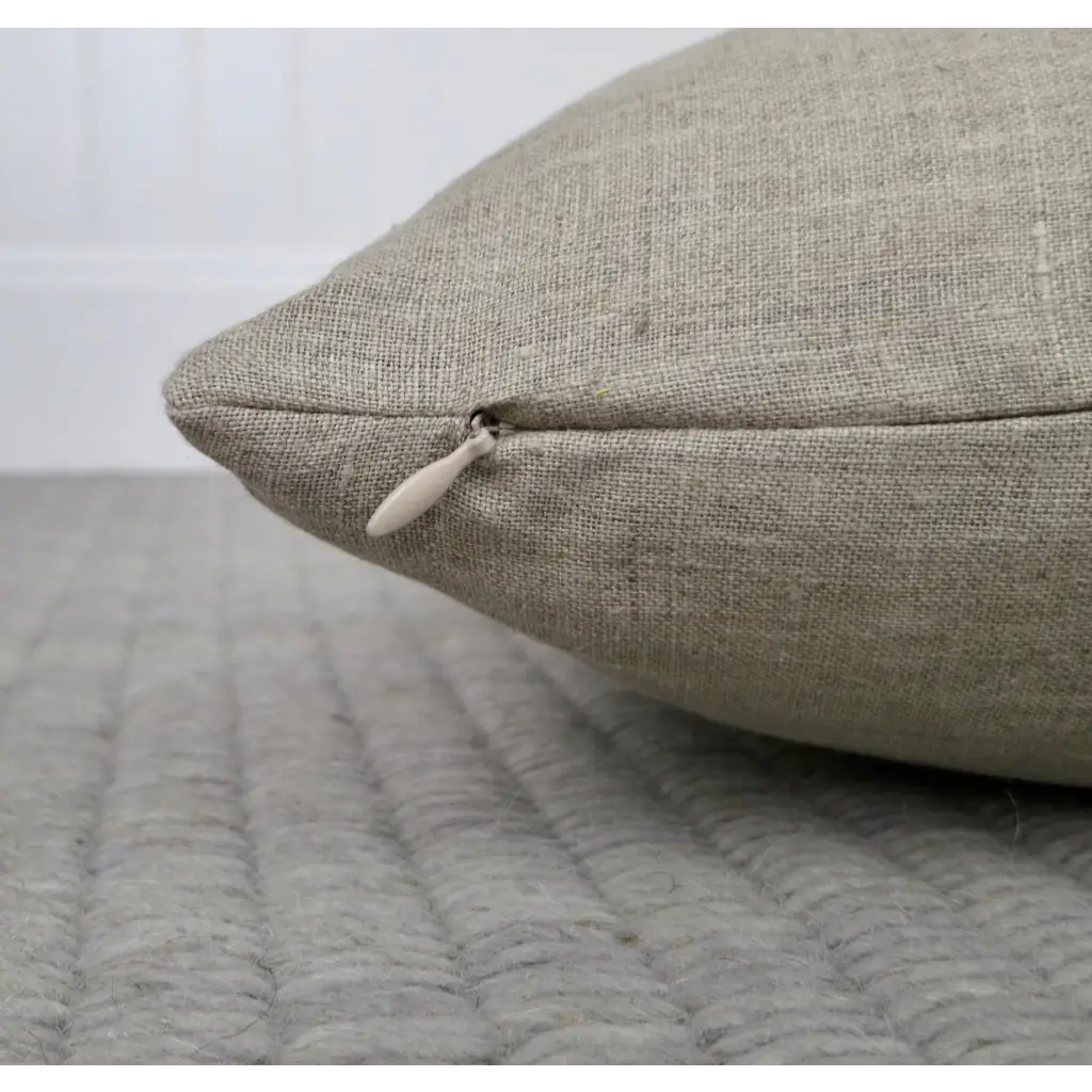 Natural Linen Pillow Cover - Throw Pillows