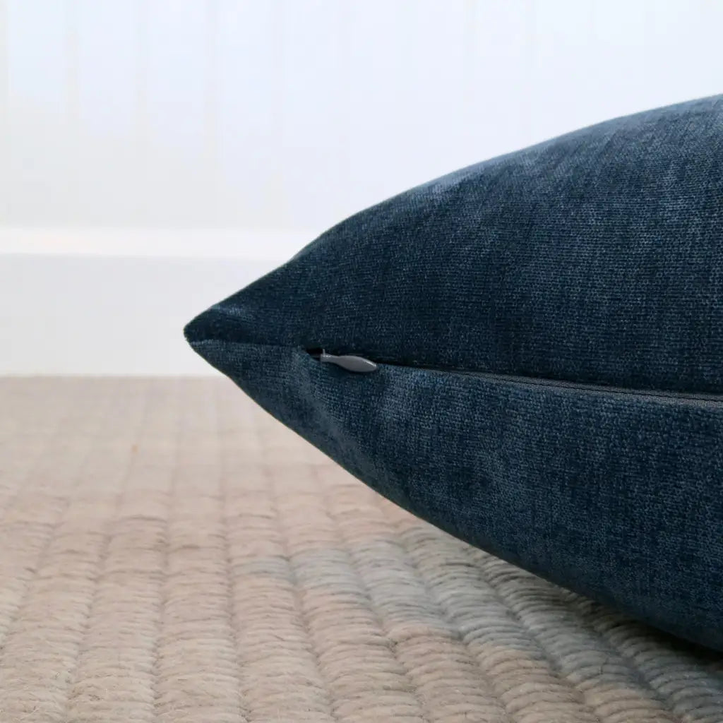 Black Velvet Pillow Cover Luxe Modern Velvet - Decor